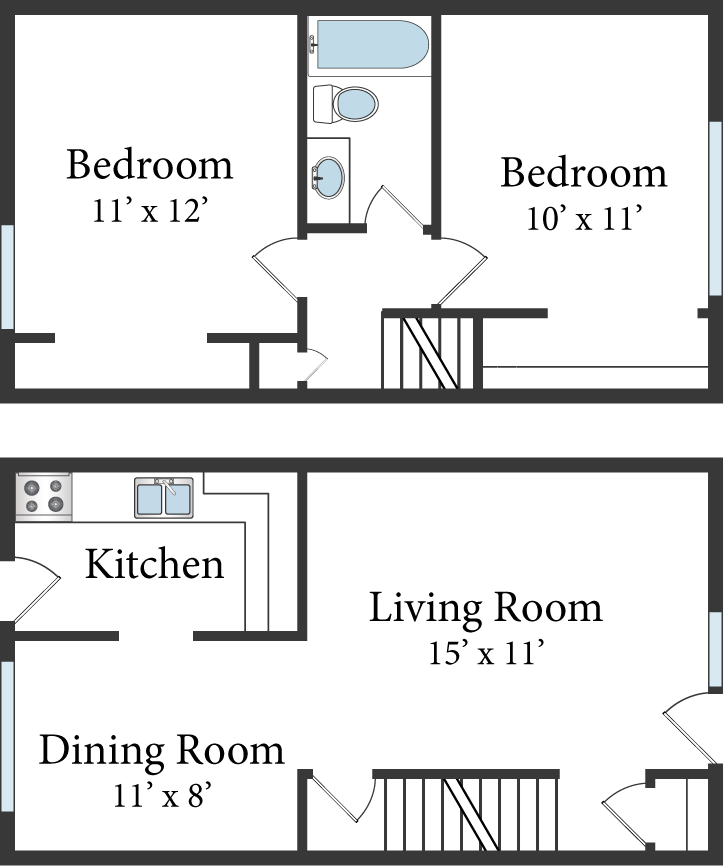 The Pine Floor Plan 4