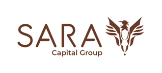 the logo is shown next to the logos of saras