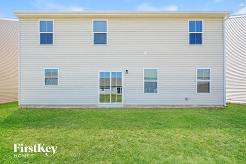 A building with the words FirstKey Homes on the bottom left corner.
