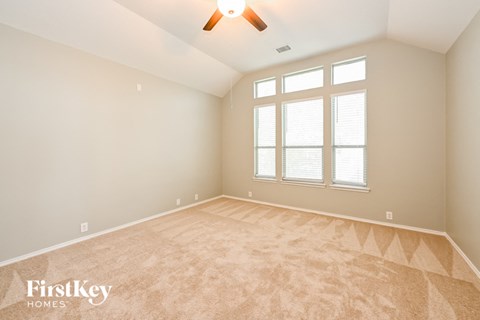 the spacious living room is clean and ready for you to use