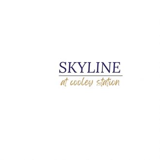 the logo of skyline at cooley station