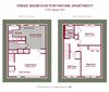 3 Bedroom/ 1.5 Bath