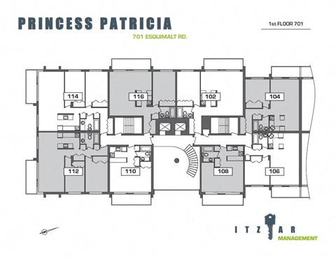 a typical floor plan of the princess