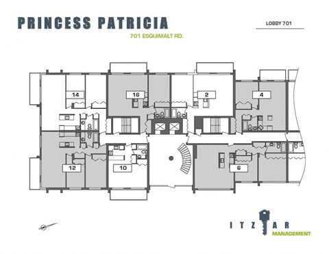 a typical floor plan of the princess