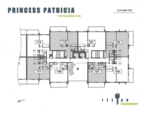 the floor plan of the princess