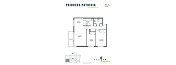 12 - 2 bd, 1 bath with balcony