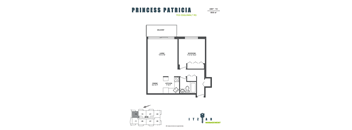 13 - 1 bd, 1 bath with balcony