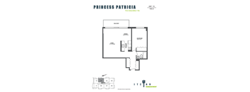 15 - 1 bd, 1 bath with balcony