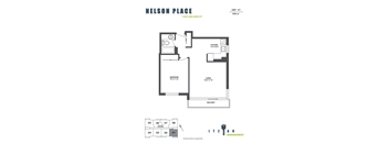 01 - 1 bd, 1 bath with balcony