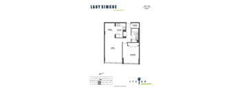 226 - 1 bd, 1 bath, storage