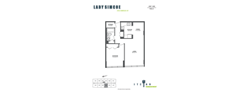 228 - 1 bd, 1 bath, storage
