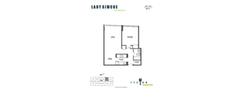 229 - 1 bd, 1 bath, storage