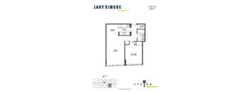 230 - 1 bd, 1 bath, storage