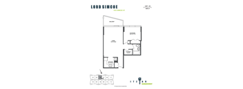 05 - 1 bd,1 bath, balcony, storage