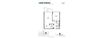 09 - 1 bd,1 bath, balcony, storage