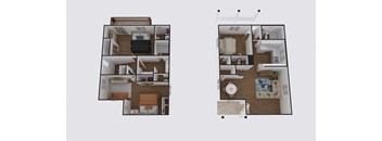 Three bedroom townhouse