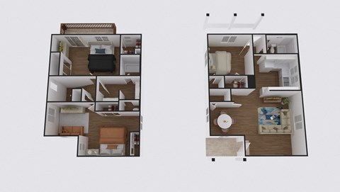 Three bedroom townhouse