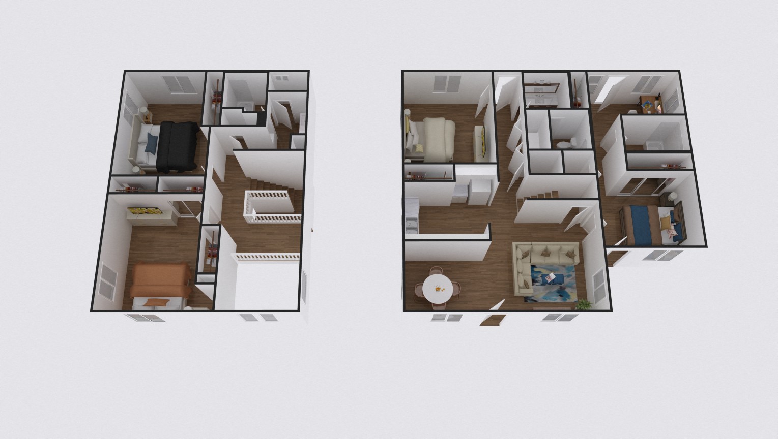 Four bedroom townhouse