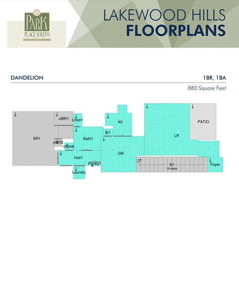 Lakewood Hills Inc. 1 Bed Apartment for Rent - Photo Gallery 4