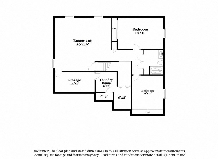 this is the floor plan for the apartment