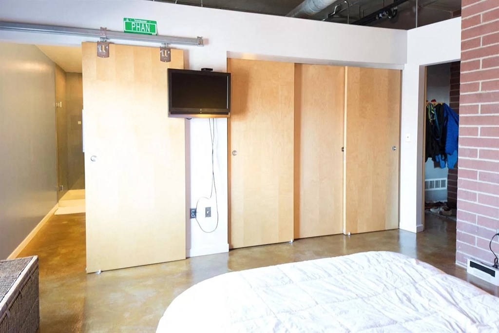 Unit 9 main bedroom closets