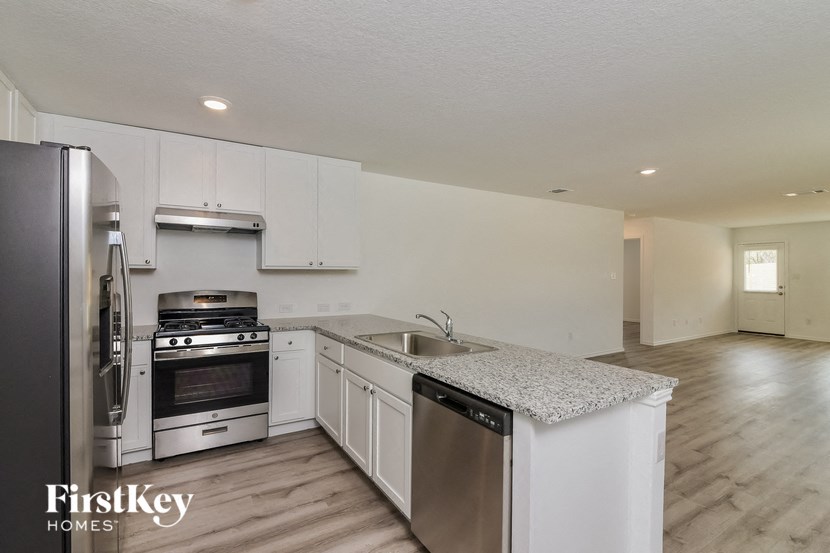 the kitchen is clean and ready for us to use