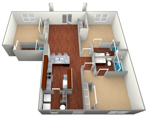 4097-1 Cadillac Drive 1-3 Beds Apartment for Rent - Photo Gallery 19