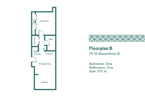 711 W Alexandrine St 1-2 Beds Apartment for Rent - Photo Gallery 11