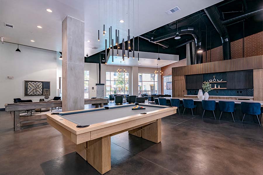 Brick Row Apartments - Richardson, TX - billiards