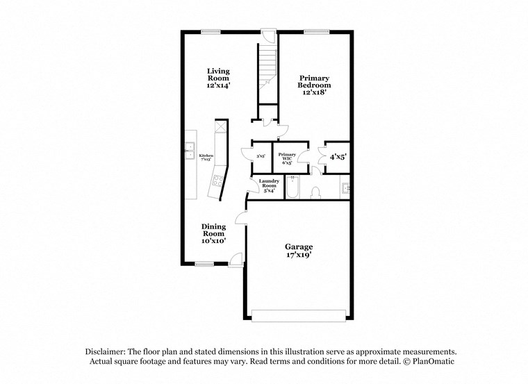 the floor plan and selectements in this residence serve as an approximation of a typical