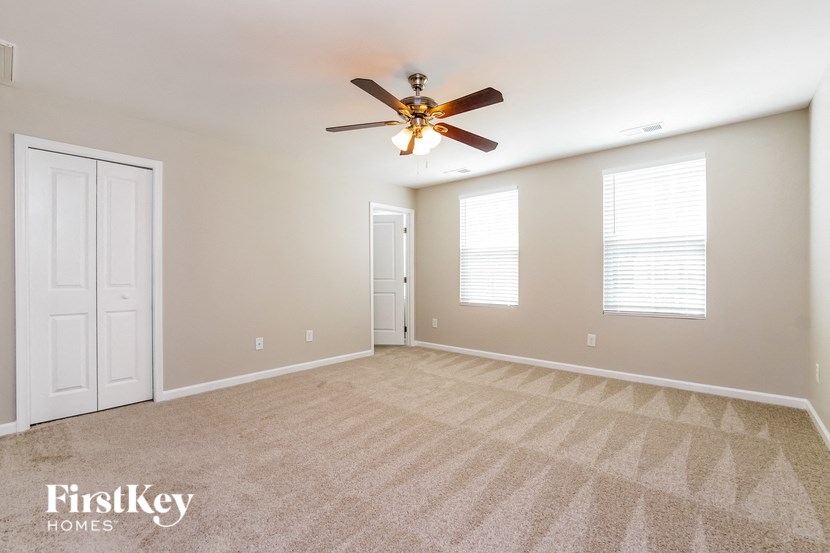 the living room is clean and ready for us to move in