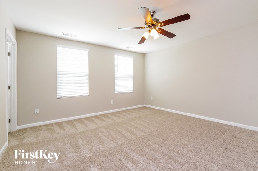 the living room is clean and ready to use