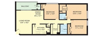 Three Bedroom (3A)