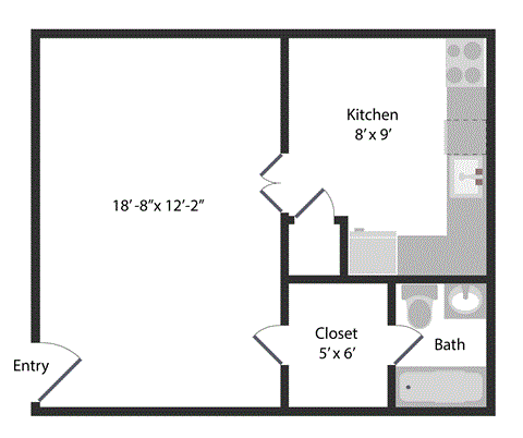 1920 North Calvert Street Studio-2 Beds Apartment for Rent - Photo Gallery 15