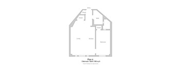 1 Bedroom - Plan 4