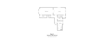 1 Bedroom - Large - Plan 5
