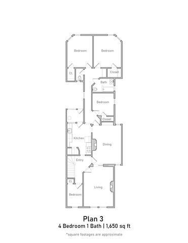 945-947 Oak Street 1-4 Beds Apartment for Rent - Photo Gallery 17