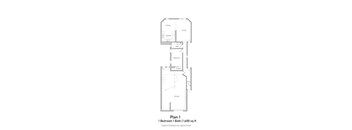 1 Bedroom - Large - Plan 1