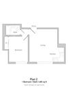 1 Bedroom - Plan 2