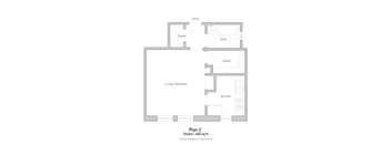 Studio - Plan 2