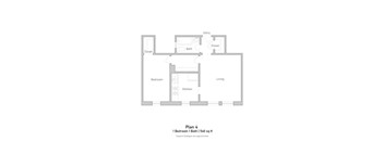 1 Bedroom - Plan 4