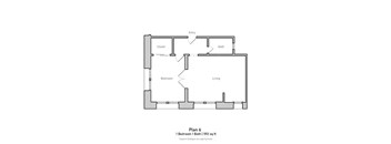 1 Bedroom - Plan 6