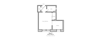 Studio - Plan 17