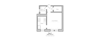 Studio - Plan 3