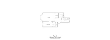 1 Bedroom - Plan 5