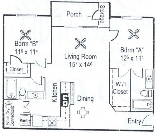 2 Bedroom