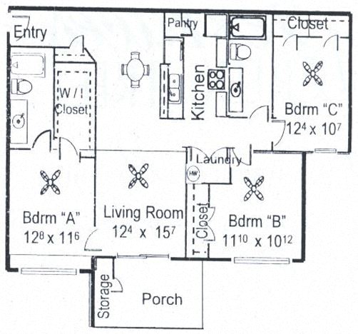 3 Bedroom