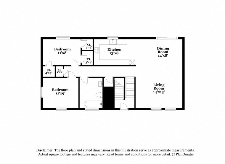 the floor plan and level diagrams in this furnished apartment are as approximate measurements
