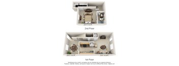 The Lexington Floor Plan at Oak Reserve at Winter Park, Winter Park