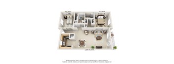 The Savannah Floor Plan at Oak Reserve at Winter Park, Winter Park